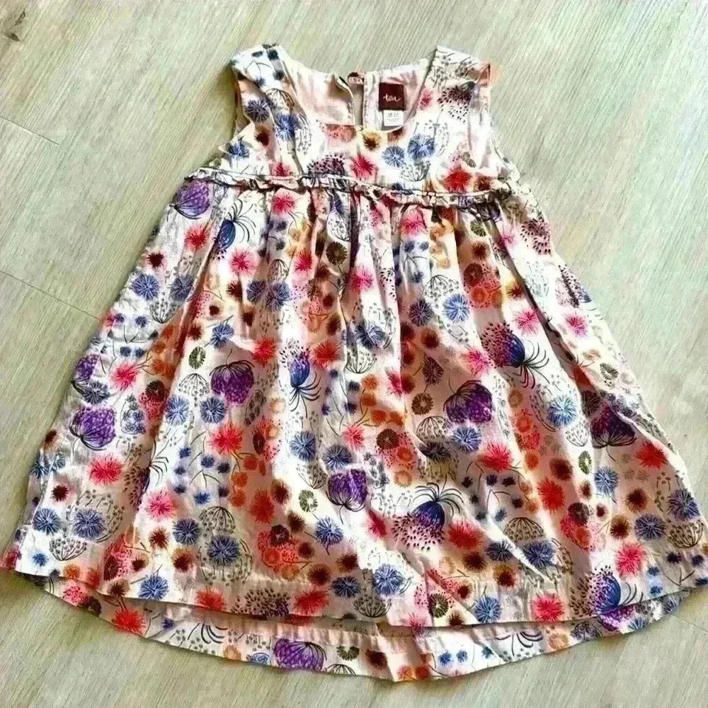 Tea collection cotton dress size 18-24m